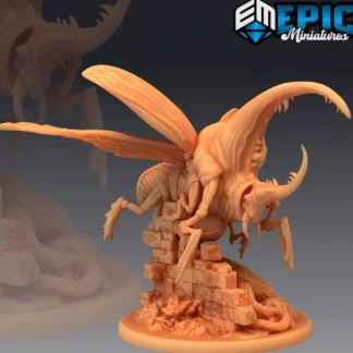 Fashion Giant Beetle Mount - Miniature Marvels: Airplane Models & Painted Dice Miniature
