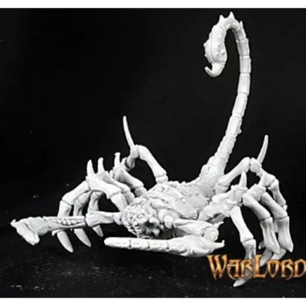 Store Giant Scorpion, Nefsokar Monster: Warlord RPR 14244 - Miniature Marvels: Airplane Models & Painted Dice Miniature