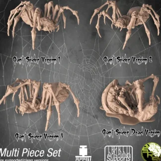 Flash Sale Giant Spider - Miniature Marvels: Airplane Models & Painted Dice Miniature