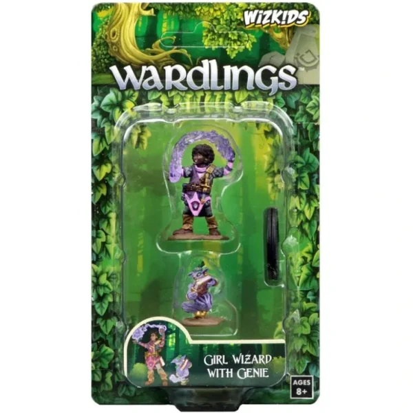 Clearance Girl Wizard & Genie: WizKids Wardlings WZK 73323 - Miniature Marvels: Airplane Models & Painted Dice Miniature