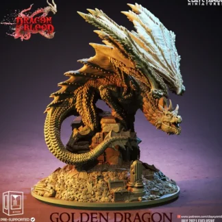 Outlet Golden Dragon - Miniature Marvels: Airplane Models & Painted Dice Miniature