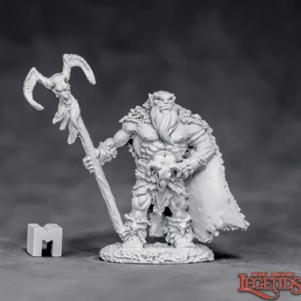 Hot Gon'Tarr, Orc Shaman: Dark Heaven Legends RPR 03879 - Miniature Marvels: Airplane Models & Painted Dice Miniature