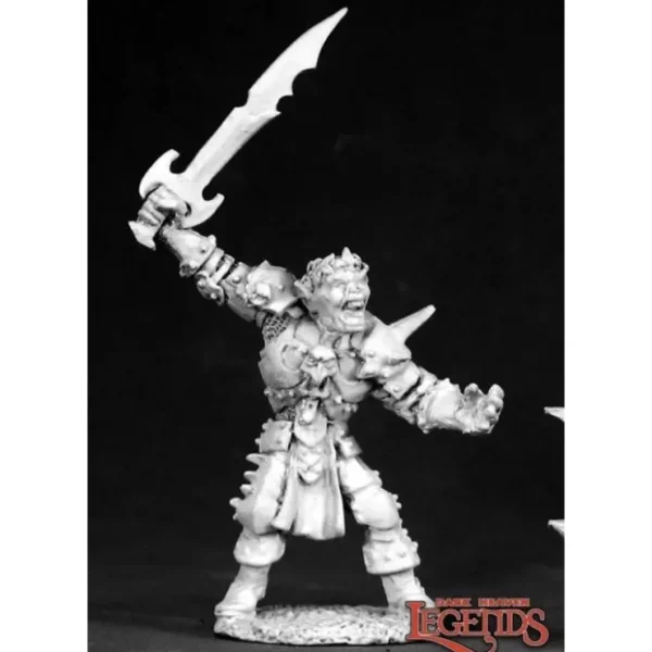 New Gragg Elfslayer Orc: Dark Heaven Legends RPR 02431 - Miniature Marvels: Airplane Models & Painted Dice Miniature