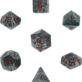 Online Granite: Speckled Polyhedral Dice Set (7's) CHX 25320 - Miniature Marvels: Airplane Models & Painted Dice Dice