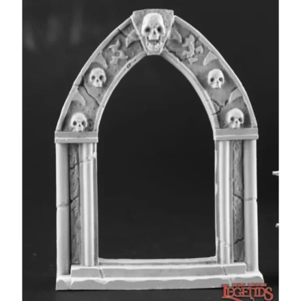 Fashion Graveyard Archway: Dark Heaven Legends RPR 03684 - Miniature Marvels: Airplane Models & Painted Dice Miniature