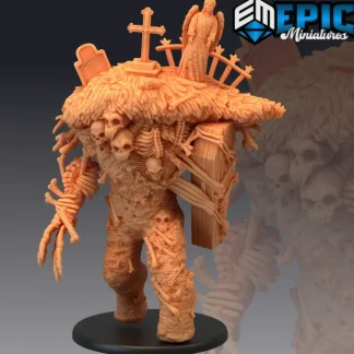 Best Sale Graveyard Golem - Miniature Marvels: Airplane Models & Painted Dice Miniature