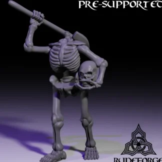 Shop Graveyard Skeleton Bundle - Miniature Marvels: Airplane Models & Painted Dice Miniature