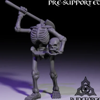 Shop Graveyard Skeleton Bundle - Miniature Marvels: Airplane Models & Painted Dice Miniature
