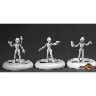 Clearance Gray Aliens II (3): Chronoscope RPR 50255 - Miniature Marvels: Airplane Models & Painted Dice Miniature