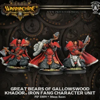Flash Sale Great Bears of Gallowswood: Khador - Unit PIP 33059 - Miniature Marvels: Airplane Models & Painted Dice Miniature