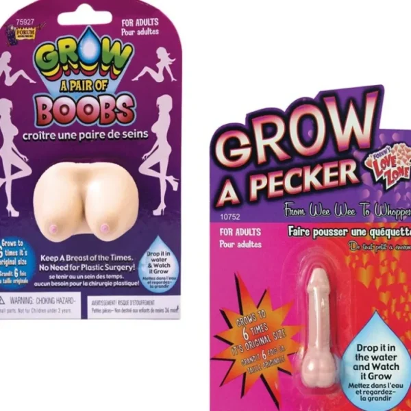 New Grow Boob + Grow Pecker ~ COMBO SET - Miniature Marvels: Airplane Models & Painted Dice Egpull