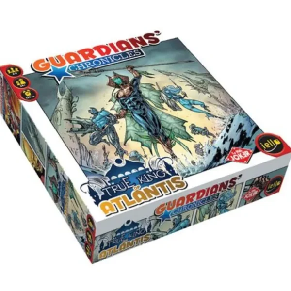 Flash Sale Guardians' Chronicles: True King of Atlantis - IEL 51208 - Miniature Marvels: Airplane Models & Painted Dice Board Game