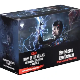 Sale Guildmasters' Guide to Ravnica Niv-Mizzet Red Dragon (Set 10): Premium Figures - D&D Icons of the Realms WZK 73599 - Miniature Marvels: Airplane Models & Painted Dice Miniature
