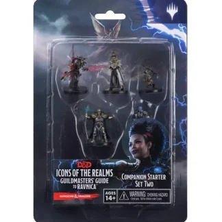Online Guildmaster's Guide to Ravnica - Companion Starter Set 2: D&D Icons of the Realms WZK 73116 - Miniature Marvels: Airplane Models & Painted Dice Miniature