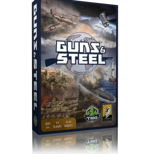 New Guns & Steel TTT 3011 - Miniature Marvels: Airplane Models & Painted Dice Board Game