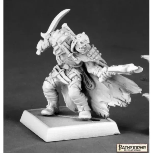 Clearance Half Orc Assassin: Pathfinder RPR 60057 - Miniature Marvels: Airplane Models & Painted Dice Miniature