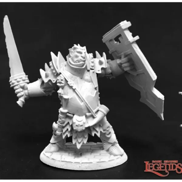 Flash Sale Half-Ogre Fighter: Dark Heaven Legends RPR 03761 - Miniature Marvels: Airplane Models & Painted Dice Miniature