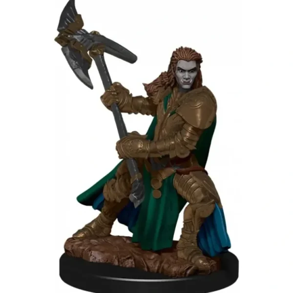 Best Half-Orc Fighter Female: Premium Figures - D&D Icons of the Realms WZK 93026 - Miniature Marvels: Airplane Models & Painted Dice Miniature