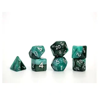 Cheap Halfsies Dice: "Adamantine" GKG H29 - Miniature Marvels: Airplane Models & Painted Dice Dice