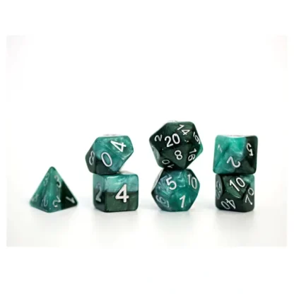 Cheap Halfsies Dice: "Adamantine" GKG H29 - Miniature Marvels: Airplane Models & Painted Dice Dice
