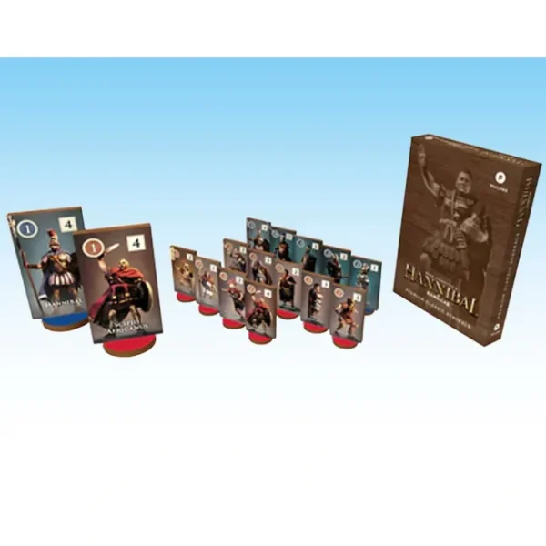 Outlet Hannibal & Hamilcar: Premium Classic Generals AGS PHGA027 - Miniature Marvels: Airplane Models & Painted Dice Board Game