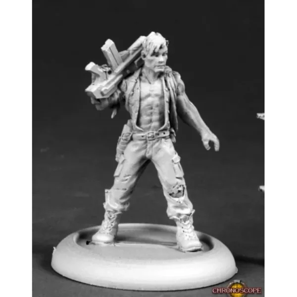 Clearance Hans, Post Apocalyptic Survivor: Chronoscope RPR 50297 - Miniature Marvels: Airplane Models & Painted Dice Miniature