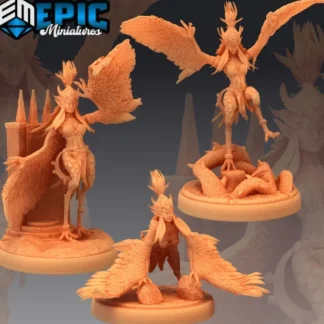 Shop Harpy Ladies - Miniature Marvels: Airplane Models & Painted Dice Miniature