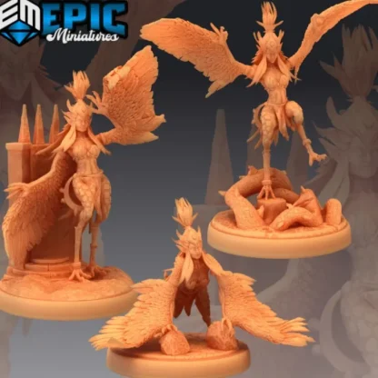 Shop Harpy Ladies - Miniature Marvels: Airplane Models & Painted Dice Miniature