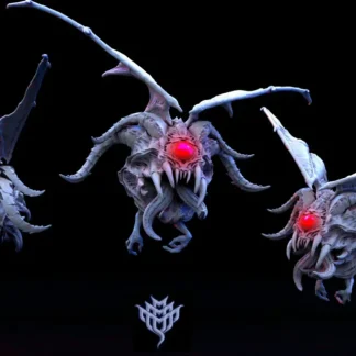 Harvester Of The Damned With Wings - Miniature Marvels: Airplane Models & Painted Dice* Miniature