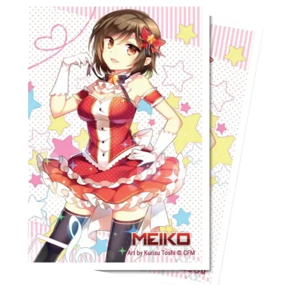 Sale Hatsune Miku: Digital Dreamland - Starlight Melody Meiko Small Deck Protector 60ct - Miniature Marvels: Airplane Models & Painted Dice Accessories