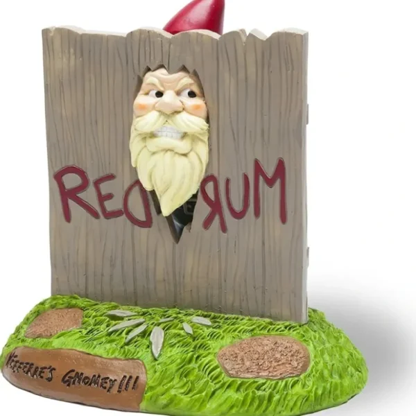 Sale Heres Gnomey Garden Gnome - The Shining Horror Movie Themed - BigMouth Inc - Miniature Marvels: Airplane Models & Painted Dice Egpull