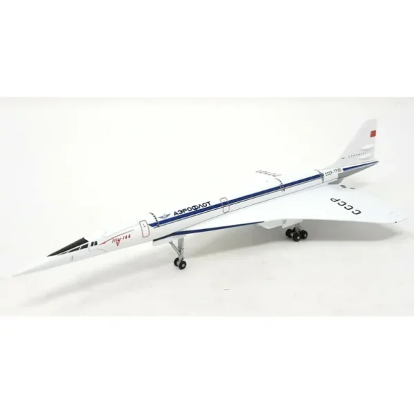 Herpa 562775 1:400 Tupolev Tu-144 CCCP-77101 - Miniature Marvels: Airplane Models & Painted Dice* Airplane Model