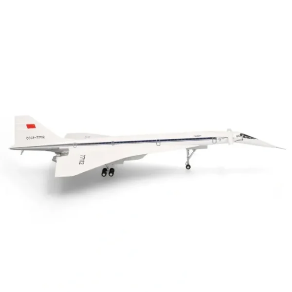 Herpa Wings 556323-001 1:200 Aeroflot Tupolev TU-144D - Technik-Museum Sinsheim - Miniature Marvels: Airplane Models & Painted Dice* Airplane Model