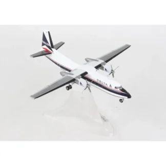 Herpa Wings 571142 1:200 Delta Fairchild FH-227 N378NE - Miniature Marvels: Airplane Models & Painted Dice* Airplane Model