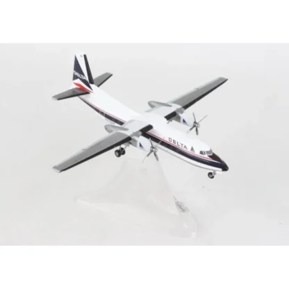Herpa Wings 571142 1:200 Delta Fairchild FH-227 N378NE - Miniature Marvels: Airplane Models & Painted Dice* Airplane Model
