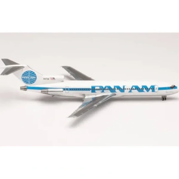 Herpa Wings 571845 1:200 Pan Am Boeing 727-200 - Miniature Marvels: Airplane Models & Painted Dice* Airplane Model