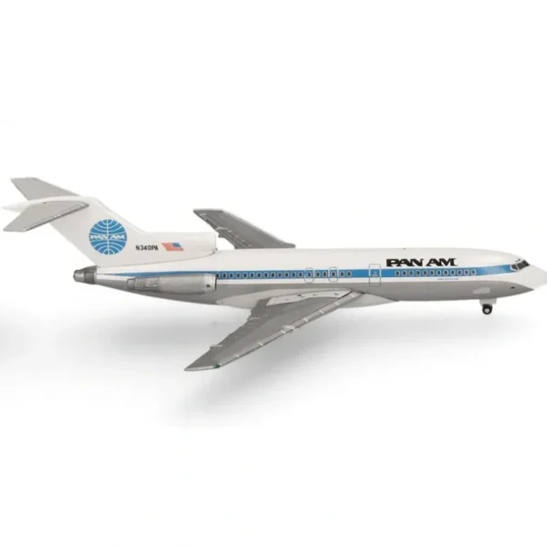 Herpa Wings 537285 1:500 Pan Am Boeing 727-100 N340PA - Miniature Marvels: Airplane Models & Painted Dice* Airplane Model