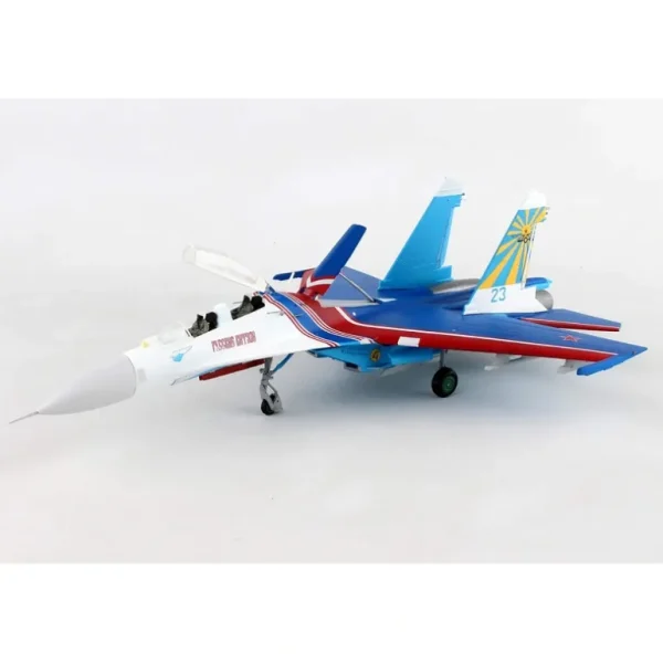 Herpa Wings 580212 1:72 SU-27UB Russian Knights Aerobatic Demonstration Team - Miniature Marvels: Airplane Models & Painted Dice* Airplane Model