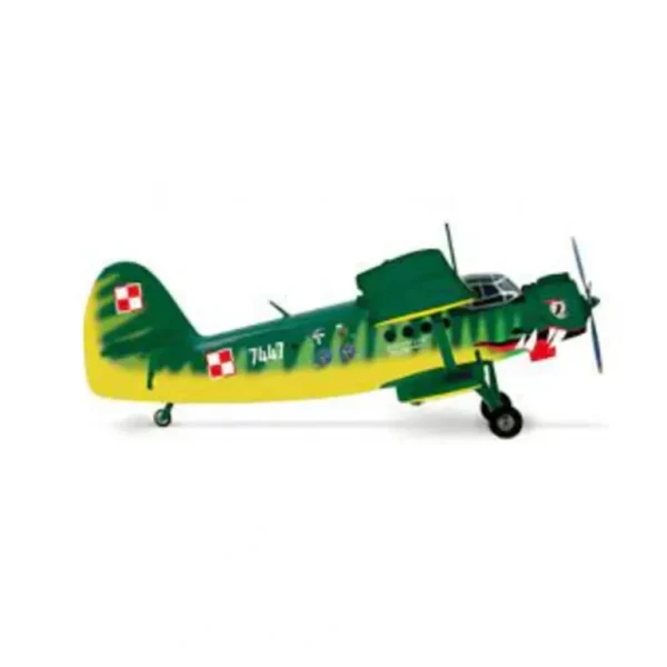 Herpa Wings 553964 ntonov An-2 Colt Polish Air Force, #7447 Der Wiener - Miniature Marvels: Airplane Models & Painted Dice* Airplane Model