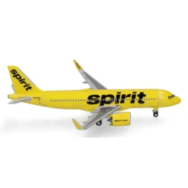Herpa Wings HE537421 1:500 Spirit Airbus A320neo N925NK - Miniature Marvels: Airplane Models & Painted Dice* Airplane Model