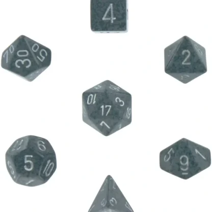 Online Hi Tech: Speckled Polyhedral Dice Set (7's)CHX 25340 - Miniature Marvels: Airplane Models & Painted Dice Dice