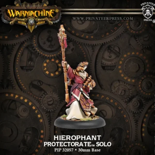 Fashion Hierophant: Protectorate of Menoth - Solo PIP 32057 - Miniature Marvels: Airplane Models & Painted Dice Miniature