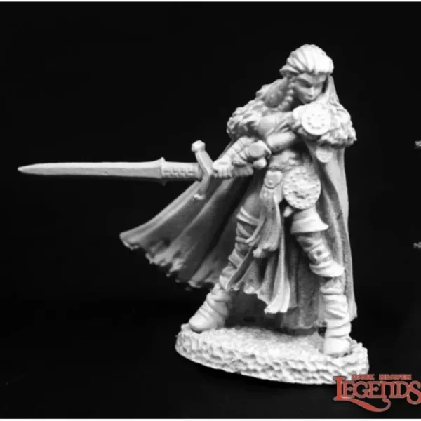 Shop Highlander Heroine: Dark Heaven Legends RPR 03765 - Miniature Marvels: Airplane Models & Painted Dice Miniature