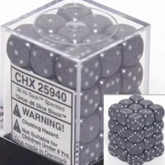 Cheap Hi-Tech: Speckled 36d6 12mm Dice Block CHX 25940 - Miniature Marvels: Airplane Models & Painted Dice Dice