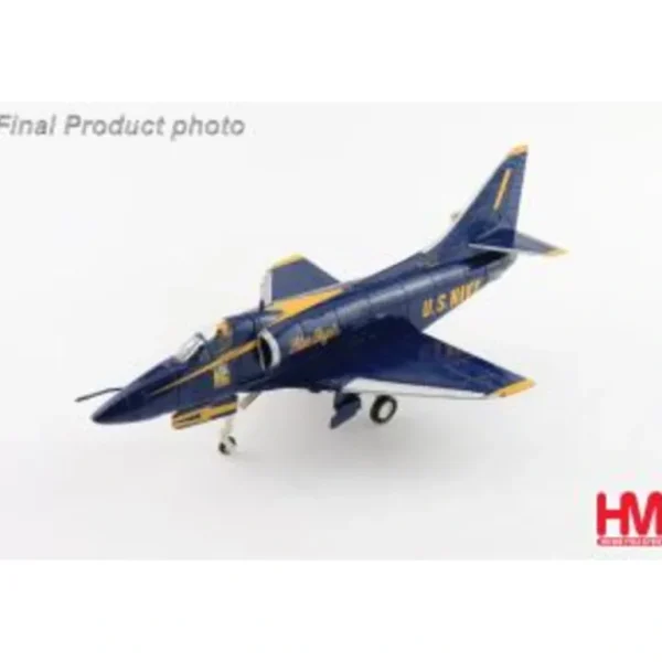 Hobby Master HA1438 1:72 A-4F "Blue Angels" No.1 airplane, US Navy, 1979 season - Miniature Marvels: Airplane Models & Painted Dice* Airplane Model