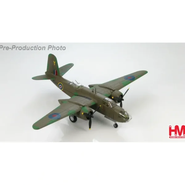 Hobby Master HA4202 1:72 Boston Mk.IV BZ507/Y RAF 18th Squadron - Miniature Marvels: Airplane Models & Painted Dice* Airplane Model