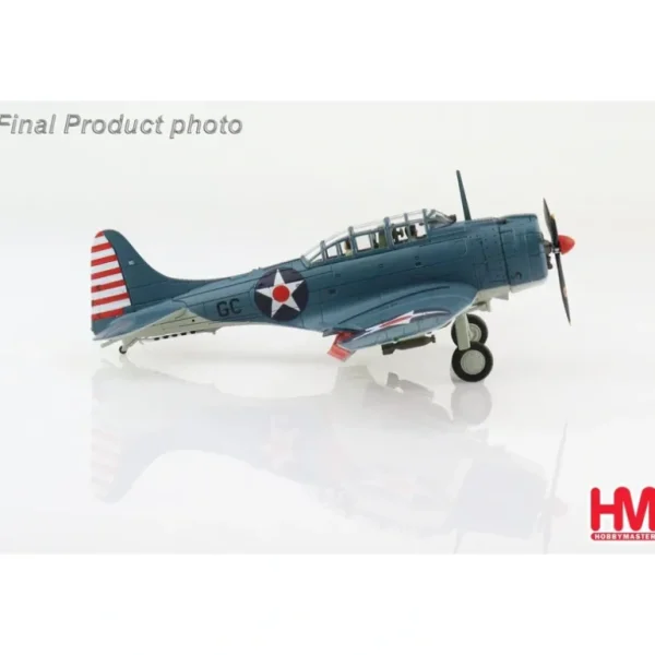 Hobby Master HA0176 1:72 Douglas SBD-2 Dauntless - Miniature Marvels: Airplane Models & Painted Dice* Airplane Model