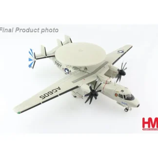 Hobby Master HA4819 1:72 E-2D Hawkeye USS Abraham Lincoln - Miniature Marvels: Airplane Models & Painted Dice* Airplane Model