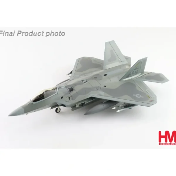 Hobby Master HA2827 1:72 F-22 Raptor 91-4007, 412 TW, Edwards AFB - Miniature Marvels: Airplane Models & Painted Dice* Airplane Model