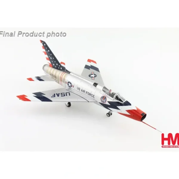 Hobby Master HA2123 1:72 F-100 Sabre Skyblazers USAF - Miniature Marvels: Airplane Models & Painted Dice* Airplane Model